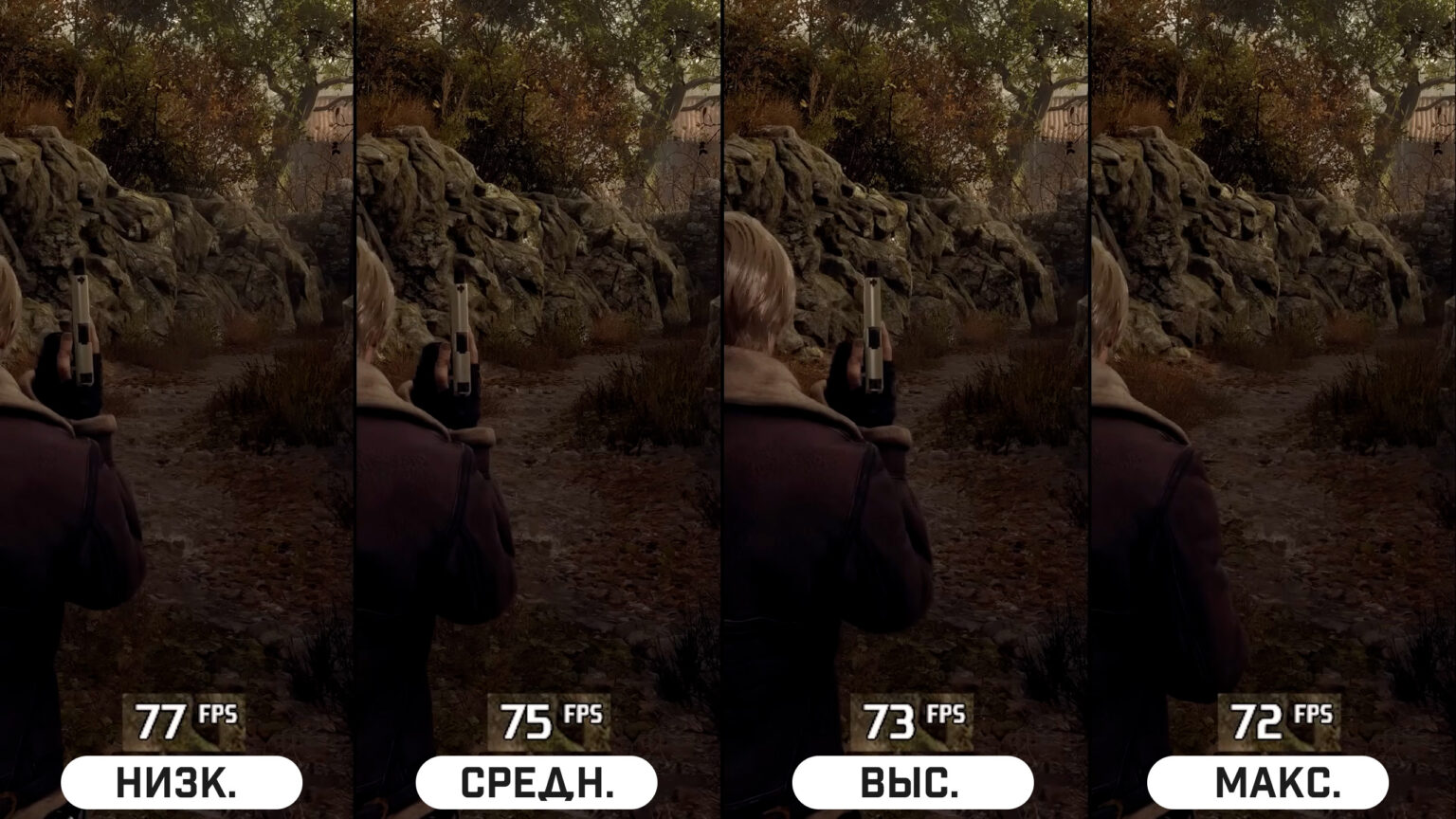Resident Evil 4 – оптимальные настройки графики